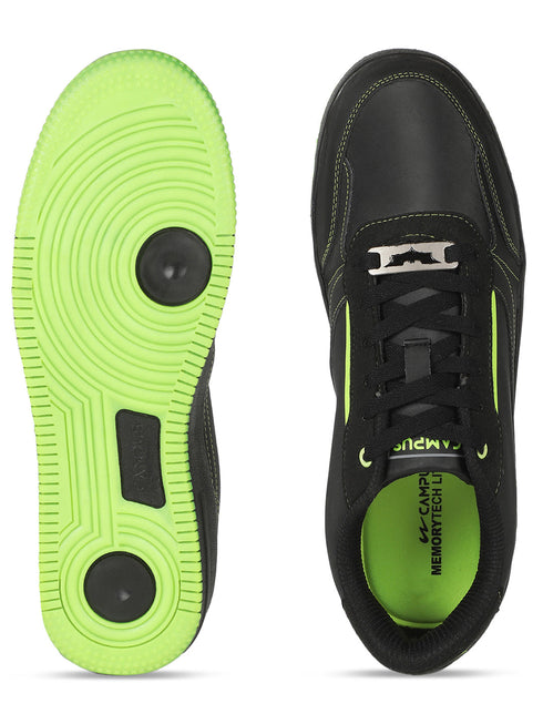 GOTHAM Black Men's Sneakers